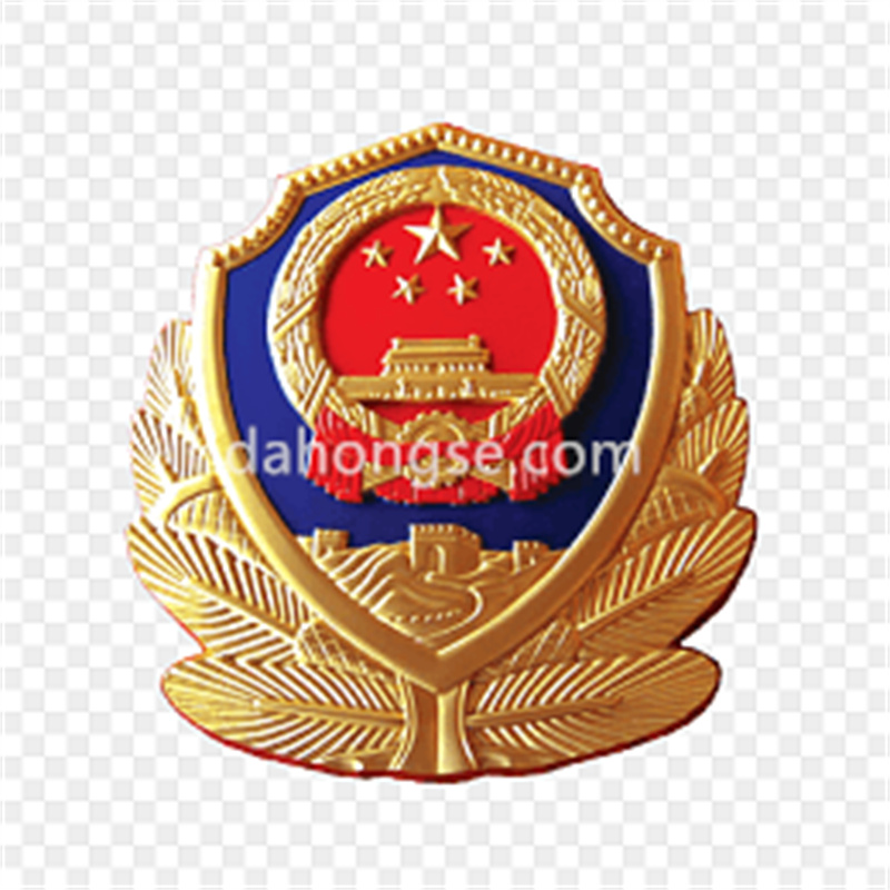 公安警徽标志高清幻灯片素材JPG