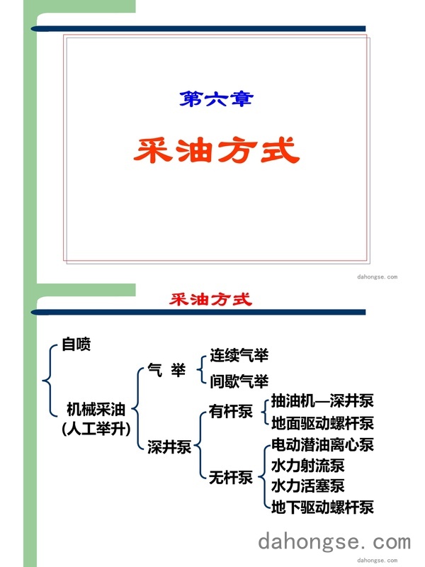 6采油方法