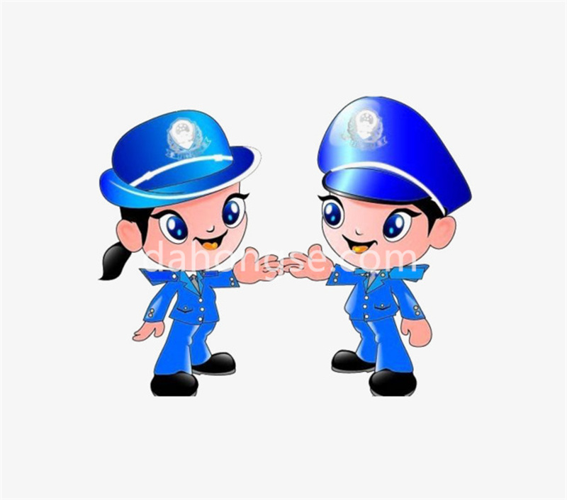 公安人物形象高清幻灯片素材JPG