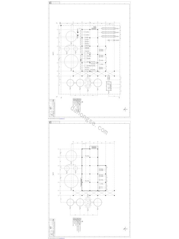 J510.623.E32.00-2～9煤气水设备布置图