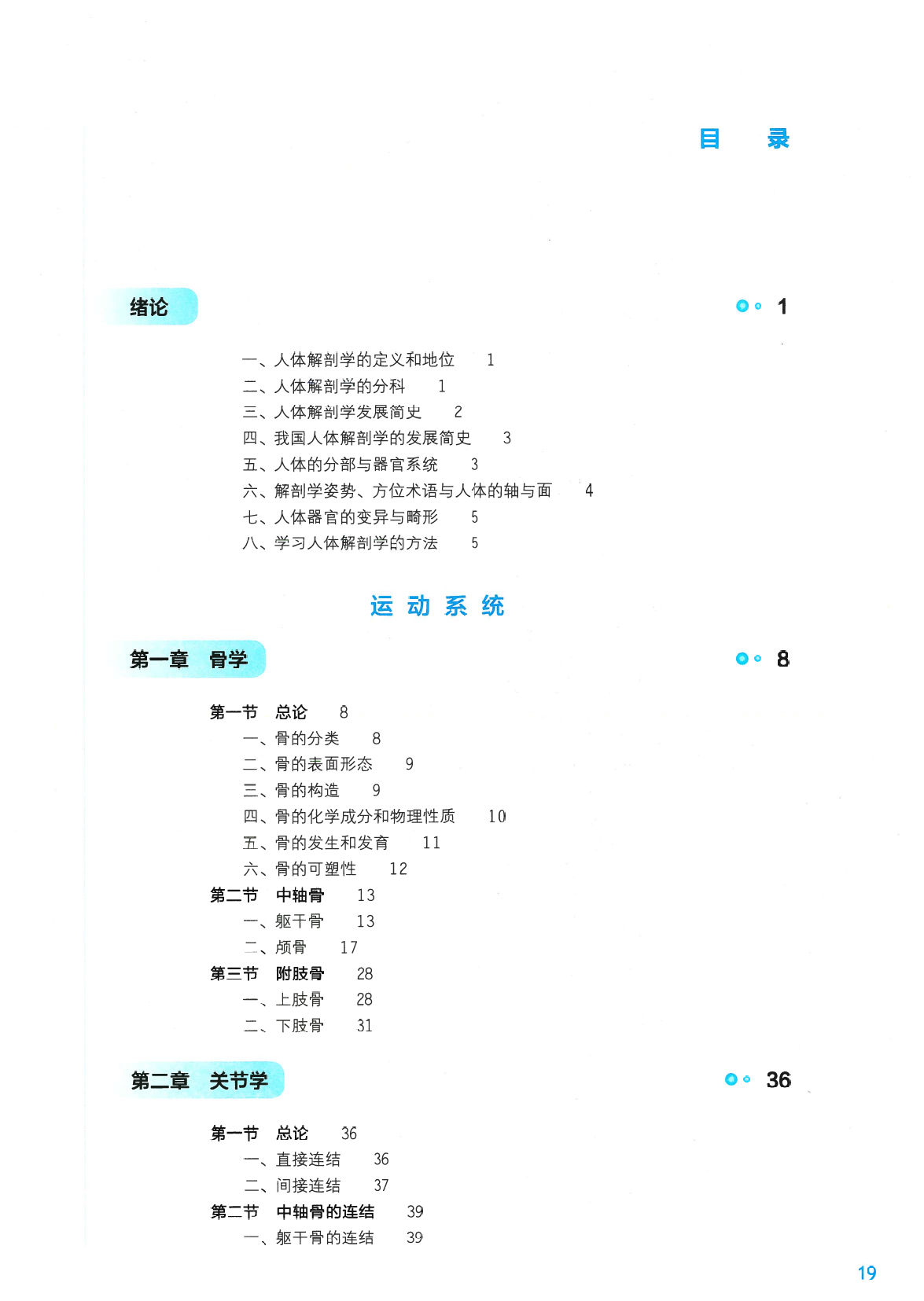 《系统解剖学》人卫第9版教材–高清彩色