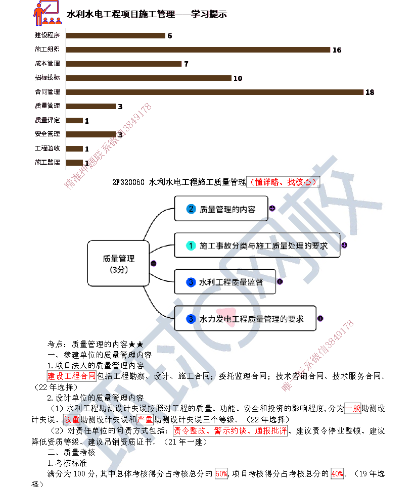 水利水电工程施工质量管理1