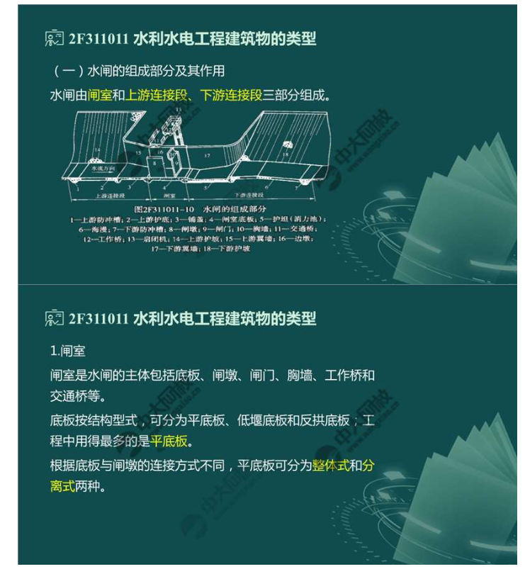 水利水电工程建筑物的类型及相关要求（4）