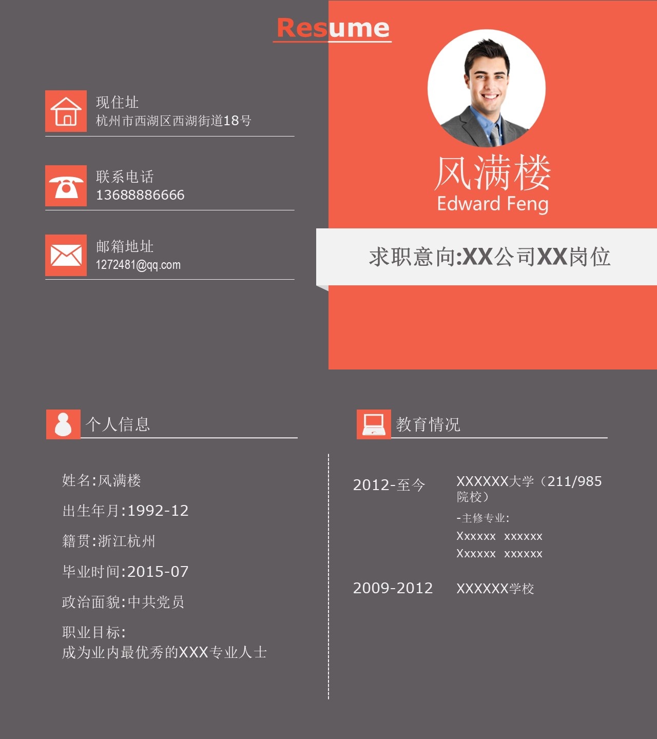 竞聘简历(25)