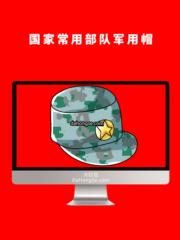 国家常用部队军用帽