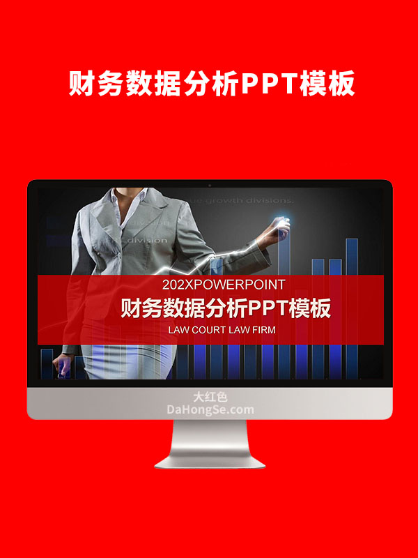 财务数据分析PPT模板